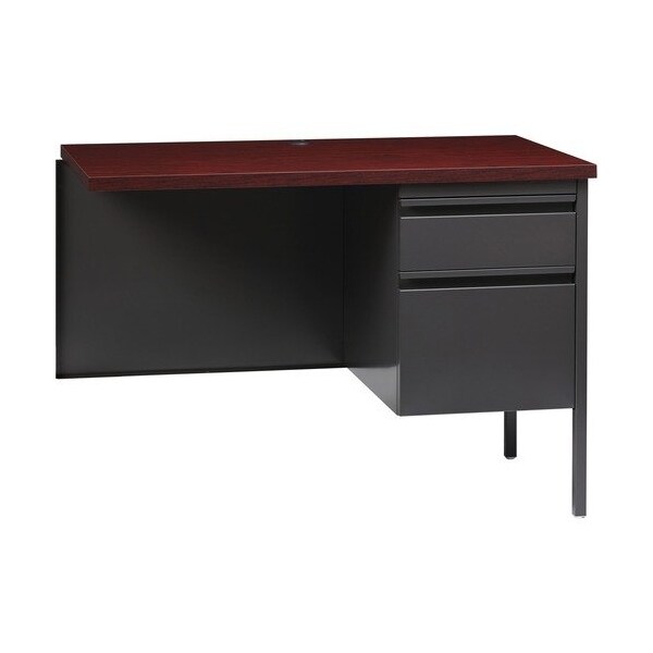 Lorell DESK, RT RTRN, 24X42, MHGY LLR60922 - main